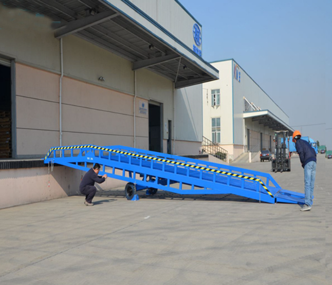 滨州移动式登车桥应用